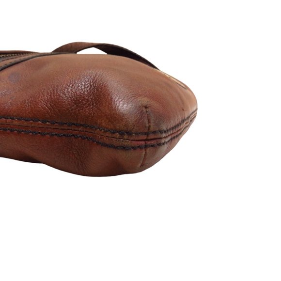 All Leather Outer Small Crossbody Bag - Picture 5 of 11